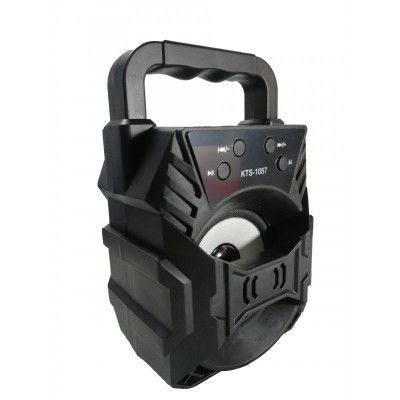 Boxa Portabila elSales, ELS-1057, cu Bluetooth, USB, Microfon, Telecomanda, Lumini LED foto