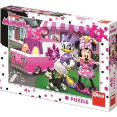 Puzzle - Minnie si Daisy (48 piese)