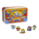 Cumpara ieftin Set 5 figurine in cutie metalica, Superthings, Extreme Riders