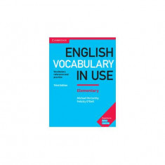 English Vocabulary in Use Elementary Book with Answers - Paperback brosat - Adrian Doff, Craig Thaine, Herbert Puchta - Cambridge