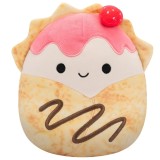 Jucarie de plus, Squishmallows, Gasten the Strawberry Crepe, 19 cm