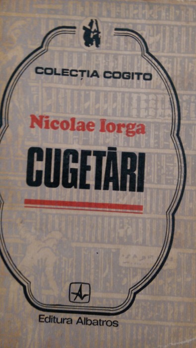 Cugetari Nicolae Iorga 1972