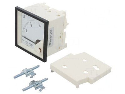 Ampermetru de Panou True RMS 0-15A 40-72Hz foto