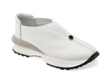 Cumpara ieftin Pantofi sport EPICA albi, 589A101, din piele naturala