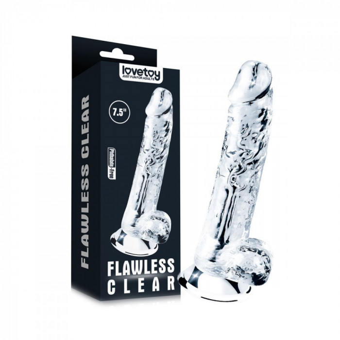 Dildo Flawless Clear - Dildo 7.5