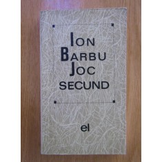Ion Barbu - Joc secund