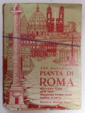 PIANTA DI ROMA , NEW MAP , 500 MONUMENTI , INTERBELICA