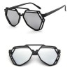 Ochelari Soare Model Unicat Unisex - POLIGON DESIGN - UV400, Protectie UV - 6, Protectie UV 100%, Plastic