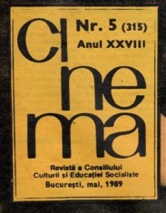 FORMAT PDF. revista CINEMA DIN 1924 PINA IN 1992