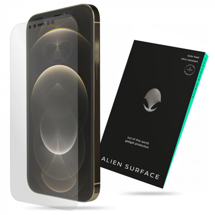 Husa Alien Surface iPhone 12 Pro Max - Transparent