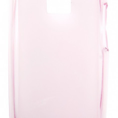 Husa silicon roz deschis (cu spate mat) pentru LG Optimus L3 E400