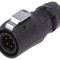 Conector circular mufă 16mm 5 pini