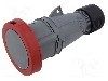 Conector alimentare AC, IEC 60309, IP67, 32A, 250V AC, 5 pini, AMPHENOL - 2CMA101159R1000