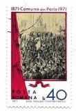 Romania (366) - Centenarul Comunei din Paris, 1971 - obliterata
