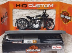 MACHETA 1:18 MOTOCICLETA HARLEY-DAVIDSON 1928 JDH TWIN CAM