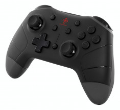 Controller DELTACO GAMING pentru Nintendo Switch / PC / Android - Bluetooth 2.1, 3D Joysticks, negru foto