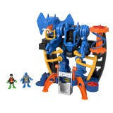 FISHER PRICE IMAGINEXT DC SUPER FRIENDS ROBOT BATMAN SI CENTRU DE COMANDA, Fisher Price - DC Super Friends