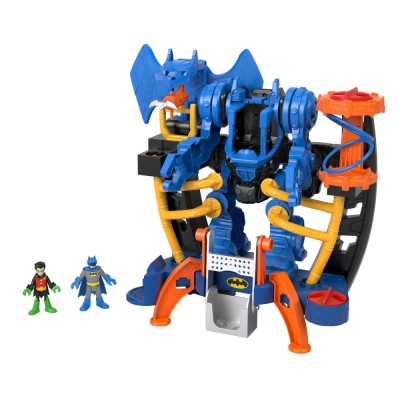 FISHER PRICE IMAGINEXT DC SUPER FRIENDS ROBOT BATMAN SI CENTRU DE COMANDA foto