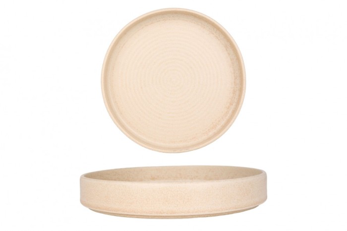 Bonna Farfurie ad&acirc;ncă - Mirage - Porţelan - 23 cm (865cc) - set de 6