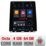 Navigatie Renault Clio 5 high Lenovo Tesla Qled 9.7&quot; Octacore Qualcomm 8 Gb RAM 128Gb Hdd 4G DSP profesional Carplay Android Auto 360 camere Bluetooth