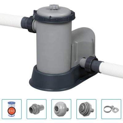 Bestway Pompă de filtrare piscină Flowclear, 5678 L/h foto