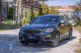 Adaugiri Maxton Design tip M Technik potrivite pentru pragurile BMW X4 G02 dupa 2018, lac negru Performance AutoTuning