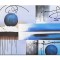 Tablou gigant abstract pictat manual, Interstelar 3, 120x90cm ulei pe panza in relief efect 3D, gata de agatat pe perete