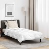 Set de plapumă cu pernă 2 pcs Alb 135 x 200 cm Microfibră