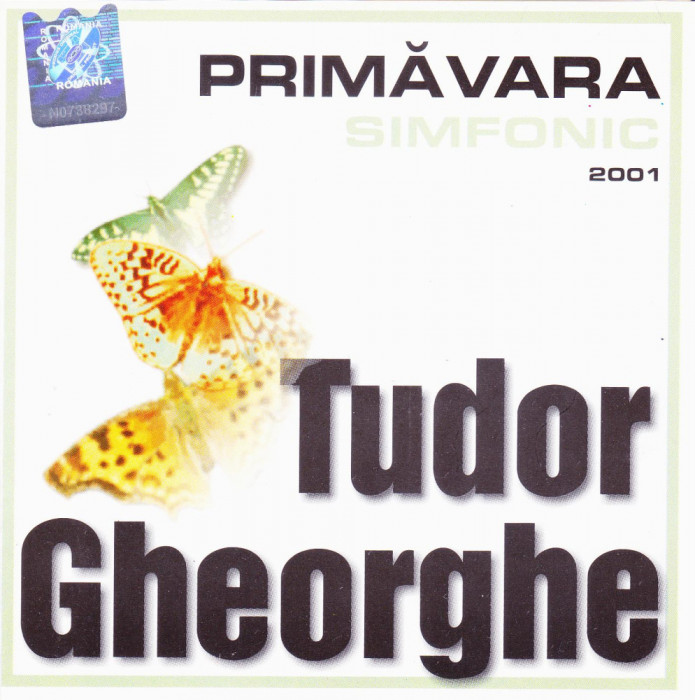 CD Folk: Tudor Gheorghe - Primavara Simfonic ( original, stare foarte buna )