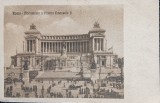 Carte postala, Roma, Monumento a Vittorio Emanuele II, perioada interbelica