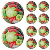 Capace Borcane 82mm, Infiletare, Etanșe, Metalice - Set 40 Bucăți - Pentru Conserve, Murături, Gemuri, Miere