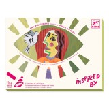 Atelier creativ Cap patrat Inspired by Picasso, Djeco