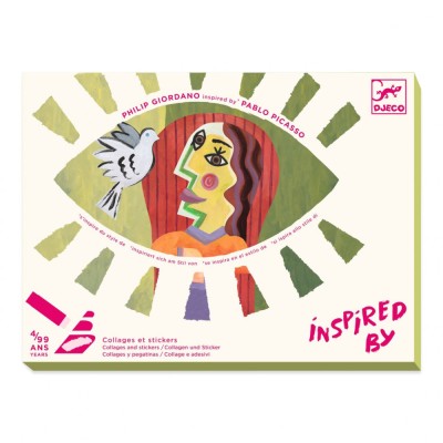 Atelier creativ Cap patrat Inspired by Picasso, Djeco foto