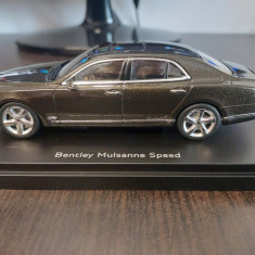 Macheta BENTLEY MULSANNE SPEED 2014 - Kyosho, scara 1/43, noua.