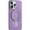 Husa de protectie Flippy, cu incarcare Wireless, Tehnologie Magsafe, TPU, Inel magnetic rotativ cu functie de suport, pentru Samsung Galaxy S23 , Mov