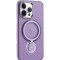 Husa de protectie Flippy, cu incarcare Wireless, Tehnologie Magsafe, TPU, Inel magnetic rotativ cu functie de suport, pentru Samsung Galaxy S23 , Mov