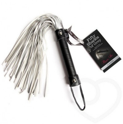 Bici Franjuri Fifty Shades Of Grey 38 cm - Argintiu## foto