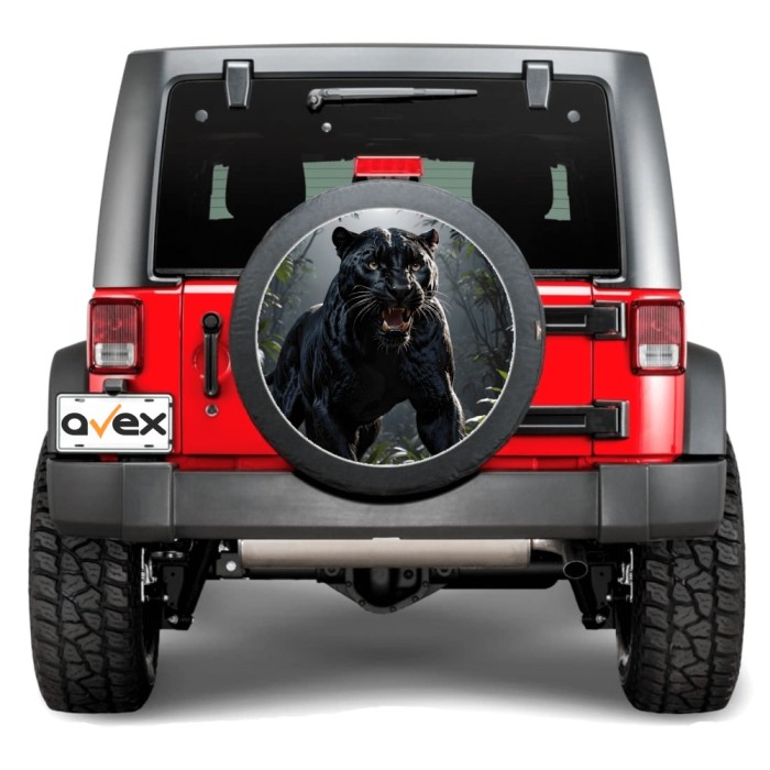 Sticker Auto &bdquo;Roata de Rezerva&rdquo; rezistenta la intemperii si raze UV, diametru 55 cm, Cod: AVX-RR11
