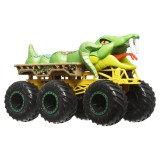HOT WHEELS MONSTER TRUCK BIG RIGS MASINUTA METALICA CU 6 ROTI CAGE RATTLER SCARA 1 LA 64