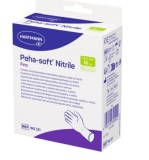 Manusi examinare din nitril Peha-soft Fino, marimea M, fara pudra