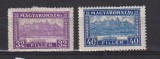 UNGARIA 1926 MI.421-422 MH SERIE INCOMPLETA