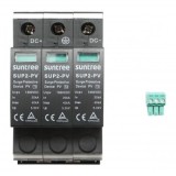Descarcator la supratensiune cu semnalizare pentru sisteme fotovoltaice DC 3P tip C 1500VDC Suntree