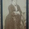 Portret de domnisoara// CDV Franz Mandy Bucarest
