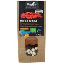 Mix Bio cu Goji si Fructe Uscate Pronat 80gr Cod: lg49251 foto