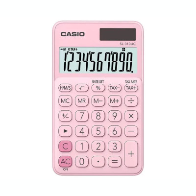 Calculator portabil Casio SL-310UC 10 digits Roz foto