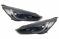 Faruri LED DRL Ford Focus III Mk3 Facelift (2015-2017) Bi-Xenon Design Semnalizare Dinamica Performance AutoTuning