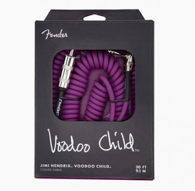 Cablu Fender JH Voodoo Child Cable Purple 30&amp;#039; foto