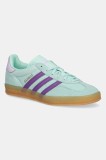 adidas Originals sneakers din piele intoarsă Gazelle Indoor W femei, culoarea turcoaz, JQ0192