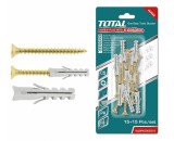Set dibluri cu suruburi TOTAL - 10 buc - ST5.0x50mm