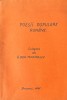 G. Dem.Teodorescu, Poesii populare rom&acirc;ne
